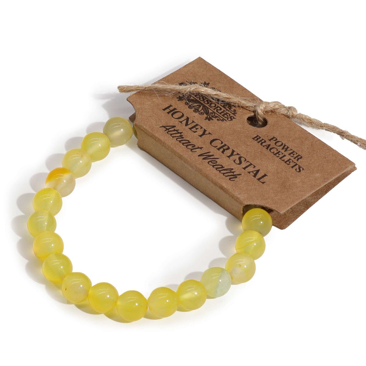 Pulseira Energética - Cristal de Mel