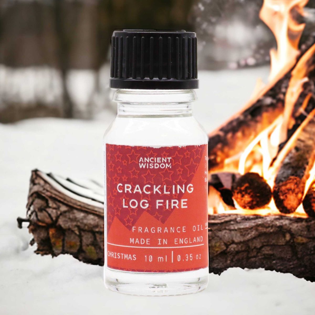 Óleo perfumado Crackling Log Fogo 10 ml