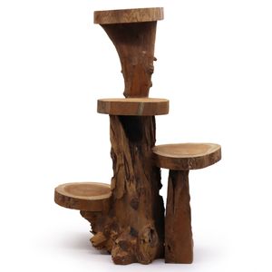 Natural Teak Display