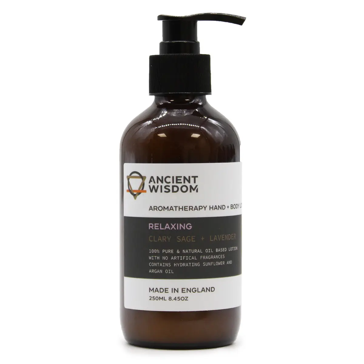 Clary Sage & Lavender Hand & Body Lotion 250ml — Body · GlowDuty apothecary