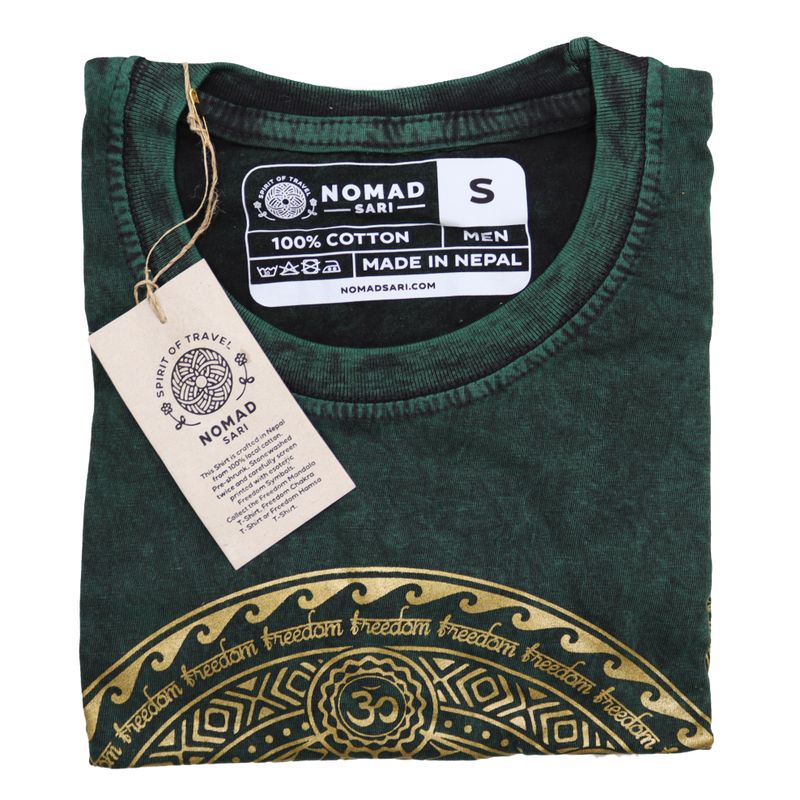Stone Washed T-Shirt - Chakra - Green