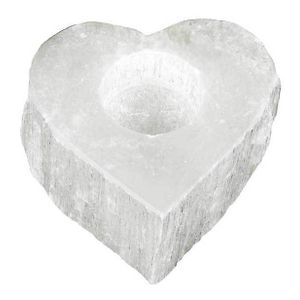 Selenite Candle Holders
