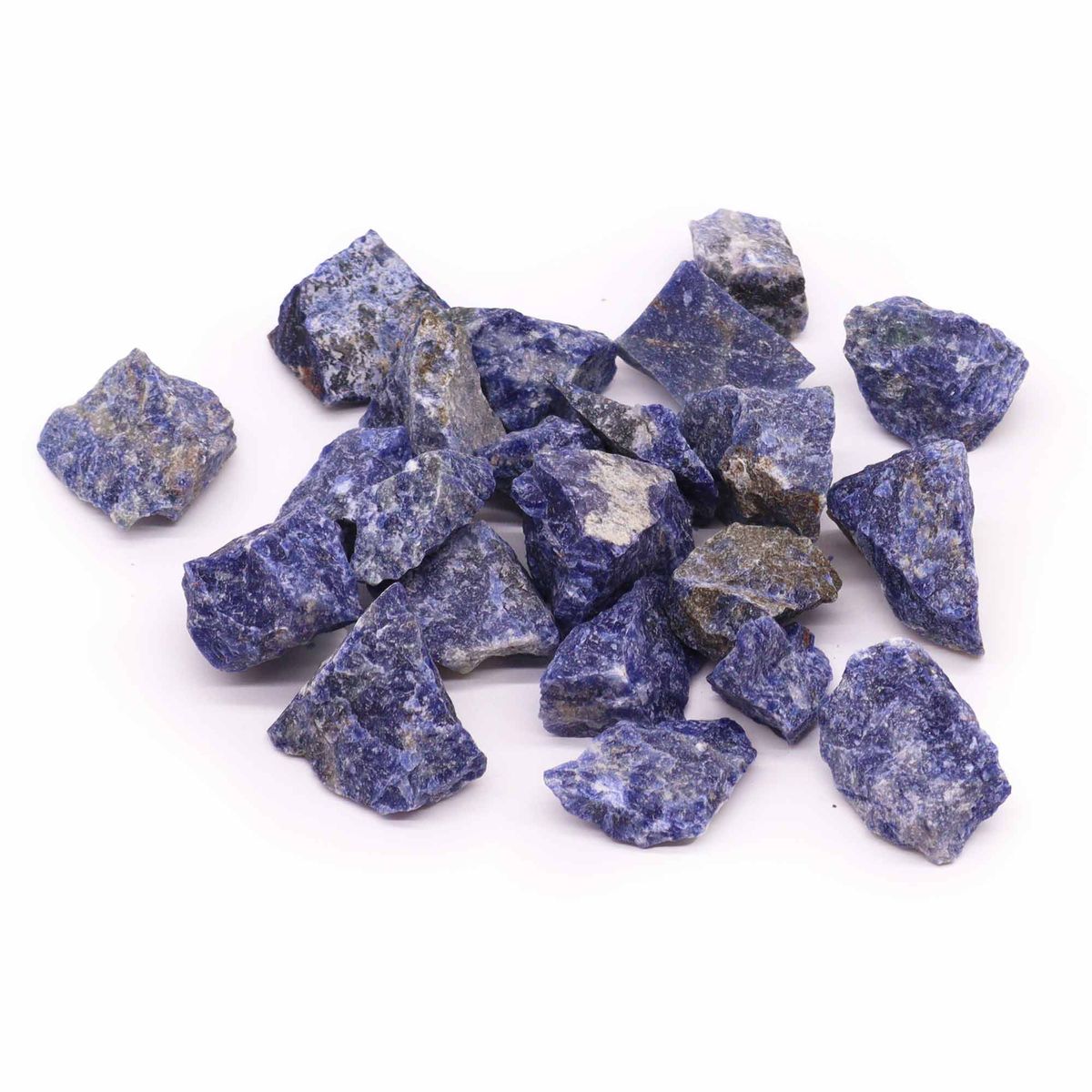 Cristais em bruto (500 g) - Sodalita