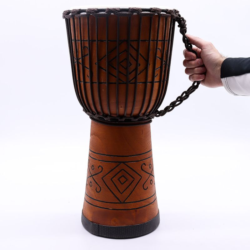 Large Pro Djembe Drum - Soul Sound (low) - 50cm (22cm Diameter)