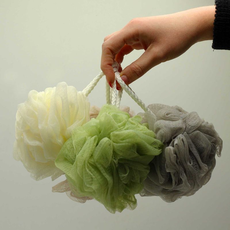 Tube de 100 Eponges Naturelles Mix 4 couleurs (tube présentoir) - 50gm