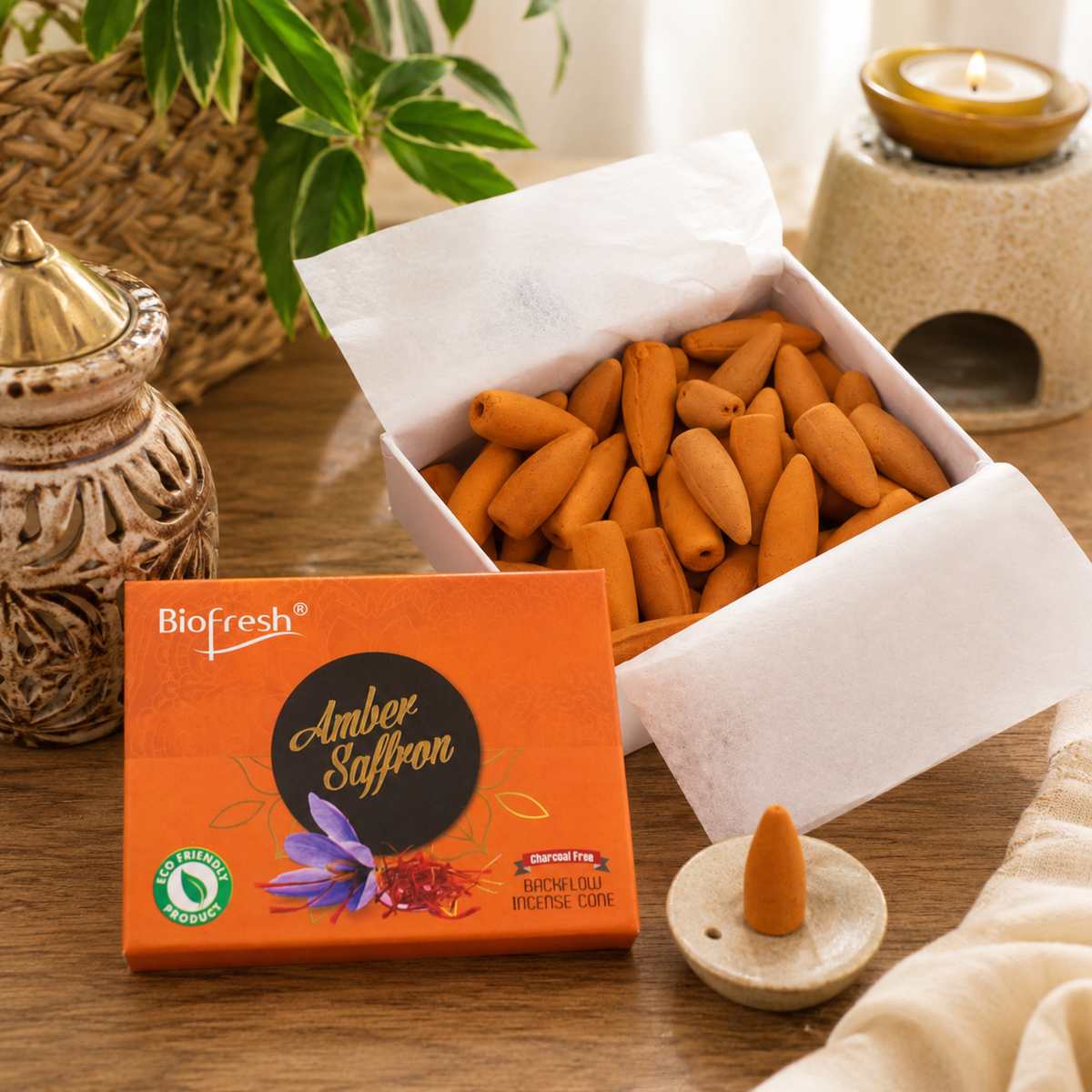 Biofresh - конуси пахощів зі зворотним потоком