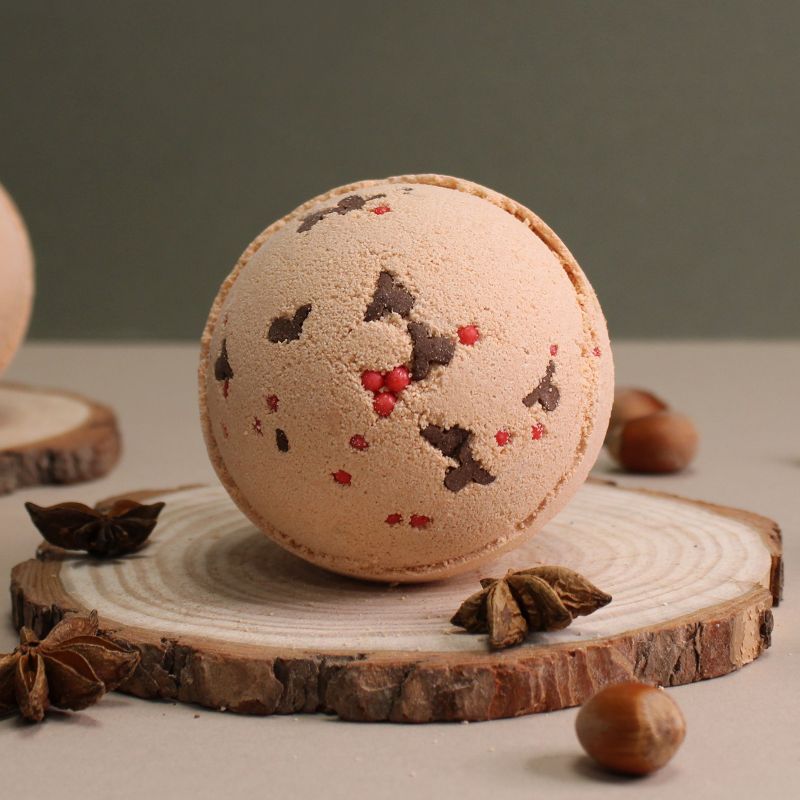 Bombe de Bain Renne et Nez Rouge - Caramel