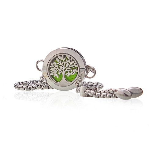 Pulseira corrente de aromaterapia - Árvore da Vida - 20 mm