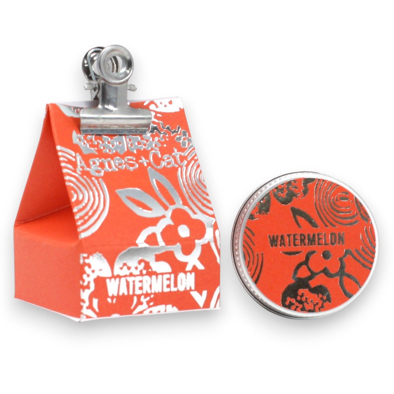Natural Watermelon Lip Balm - Compact Aluminium Tin
