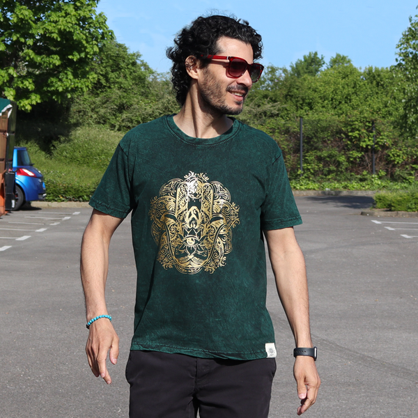 Stentvättade Nomad Sari T-shirts