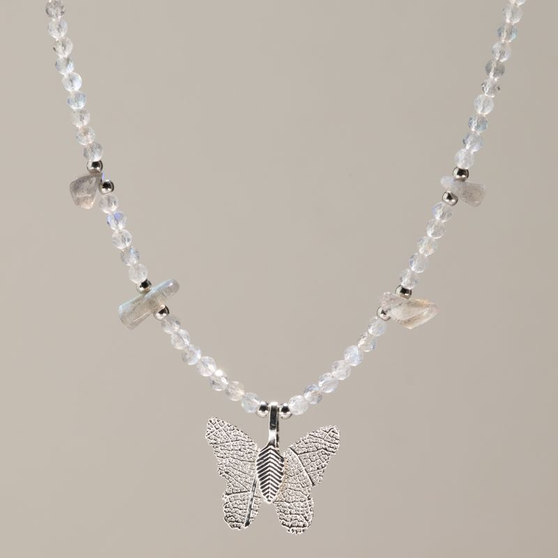 Nymph Spirit Gemstone Necklace Set - Northern Lights