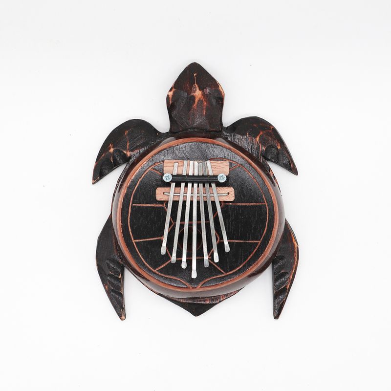 Kalimba Tortue Antique Noix de Coco