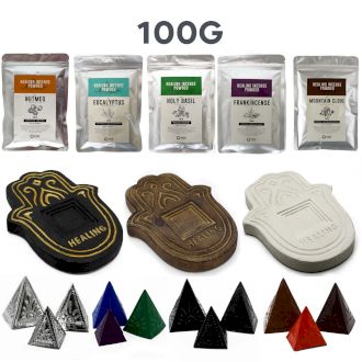 Illatos Füstölőporok - kezdő együttes - 100g