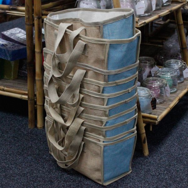 Великий Кошик для Покупок 33x18x20 см - Натуральний