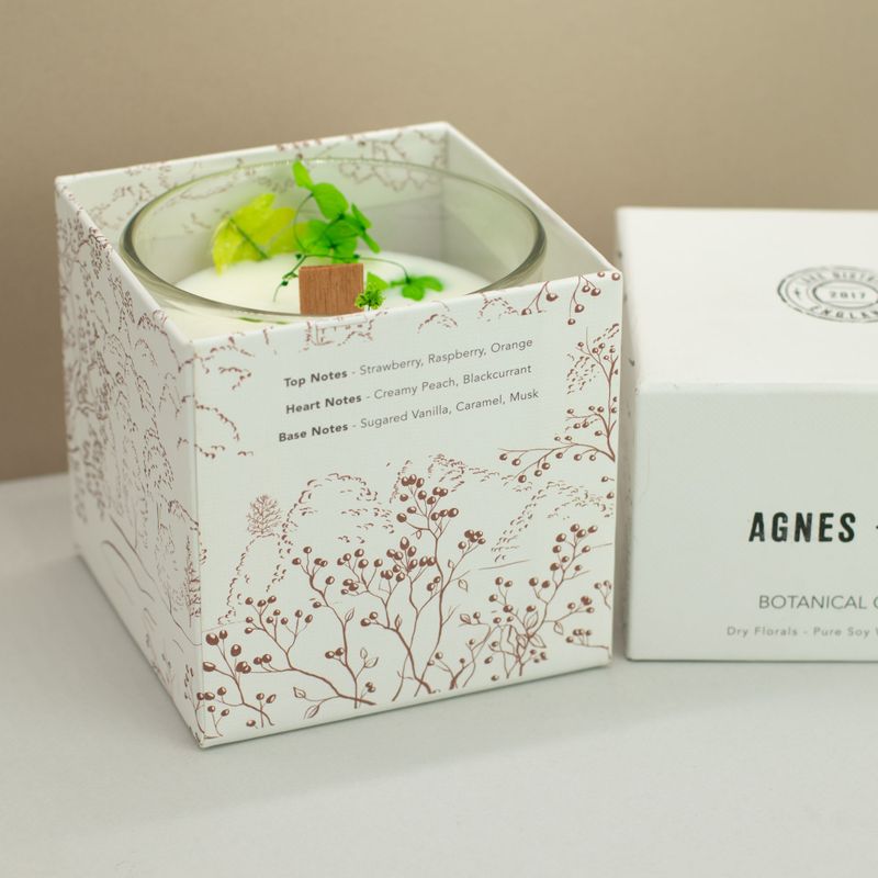 Agnes + Cat Extra Large  Crackle Soy Candle - Fellberry