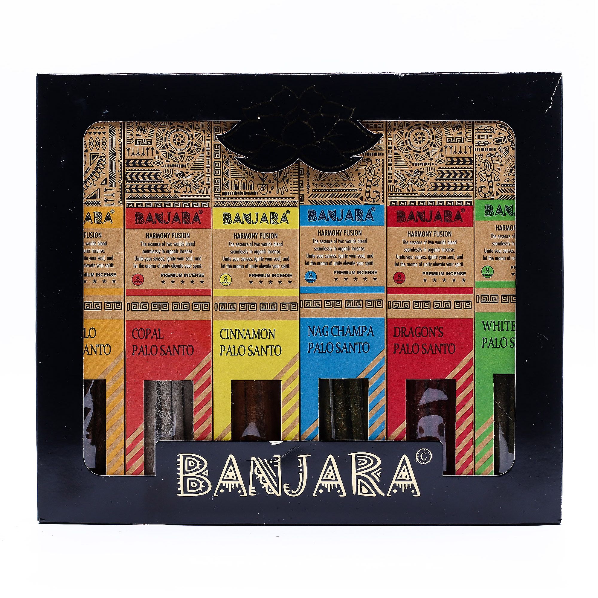 Banjara Palo Santo Smudge Sticks - Set of 6 - Box