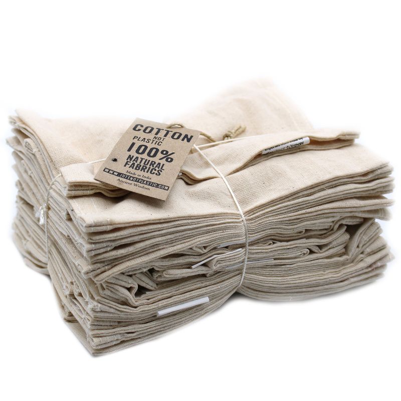 Housses de Coussin Naturel pour les Yeux en Coton de 4oz