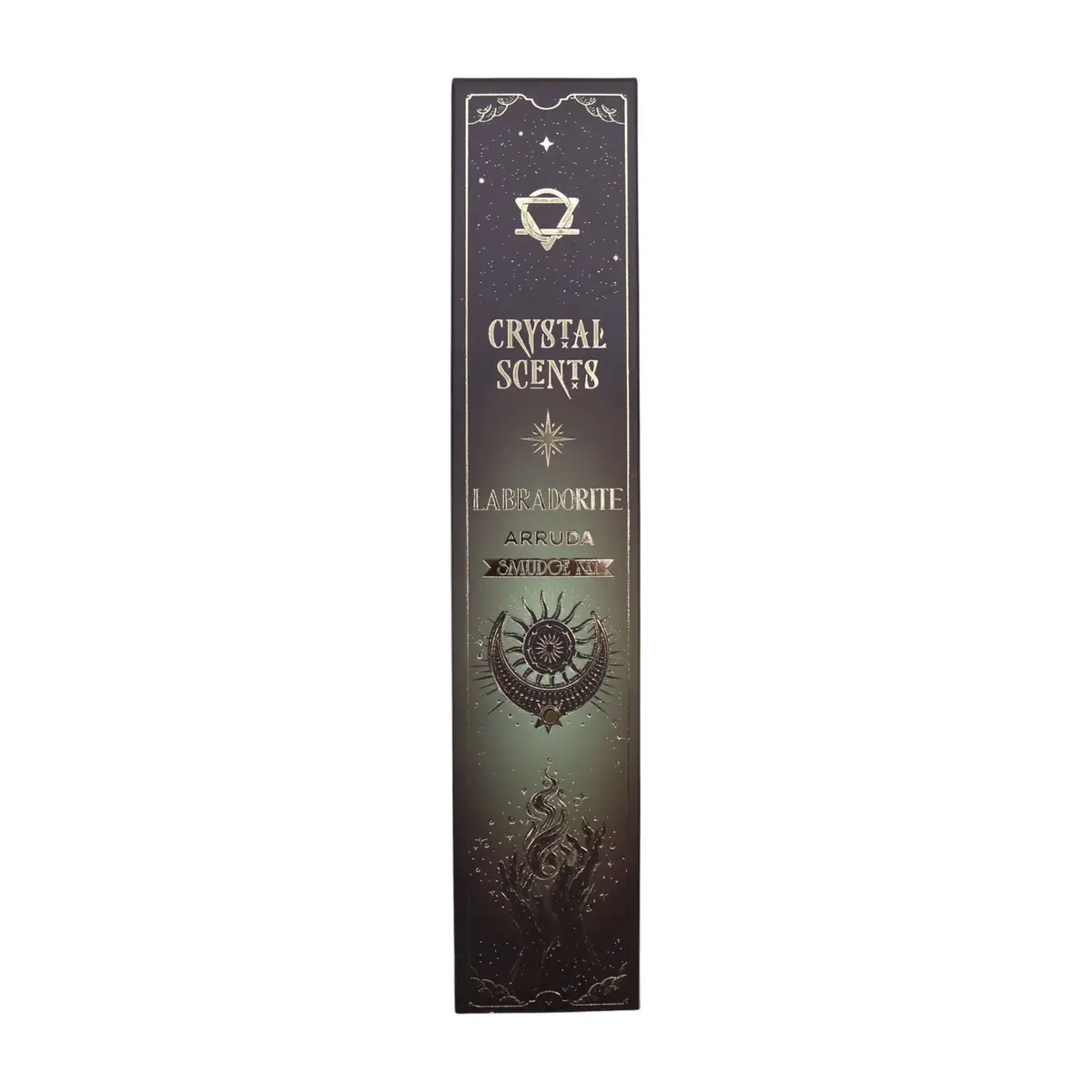 Labradorite Crystal Scents Smudge Incense - Arruda — Incense · GlowDuty apothecary