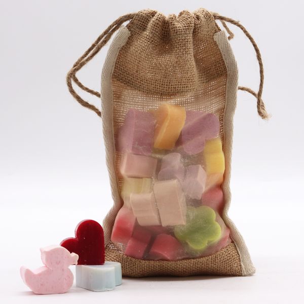 Bolsa Grande de juta - 26x15cm