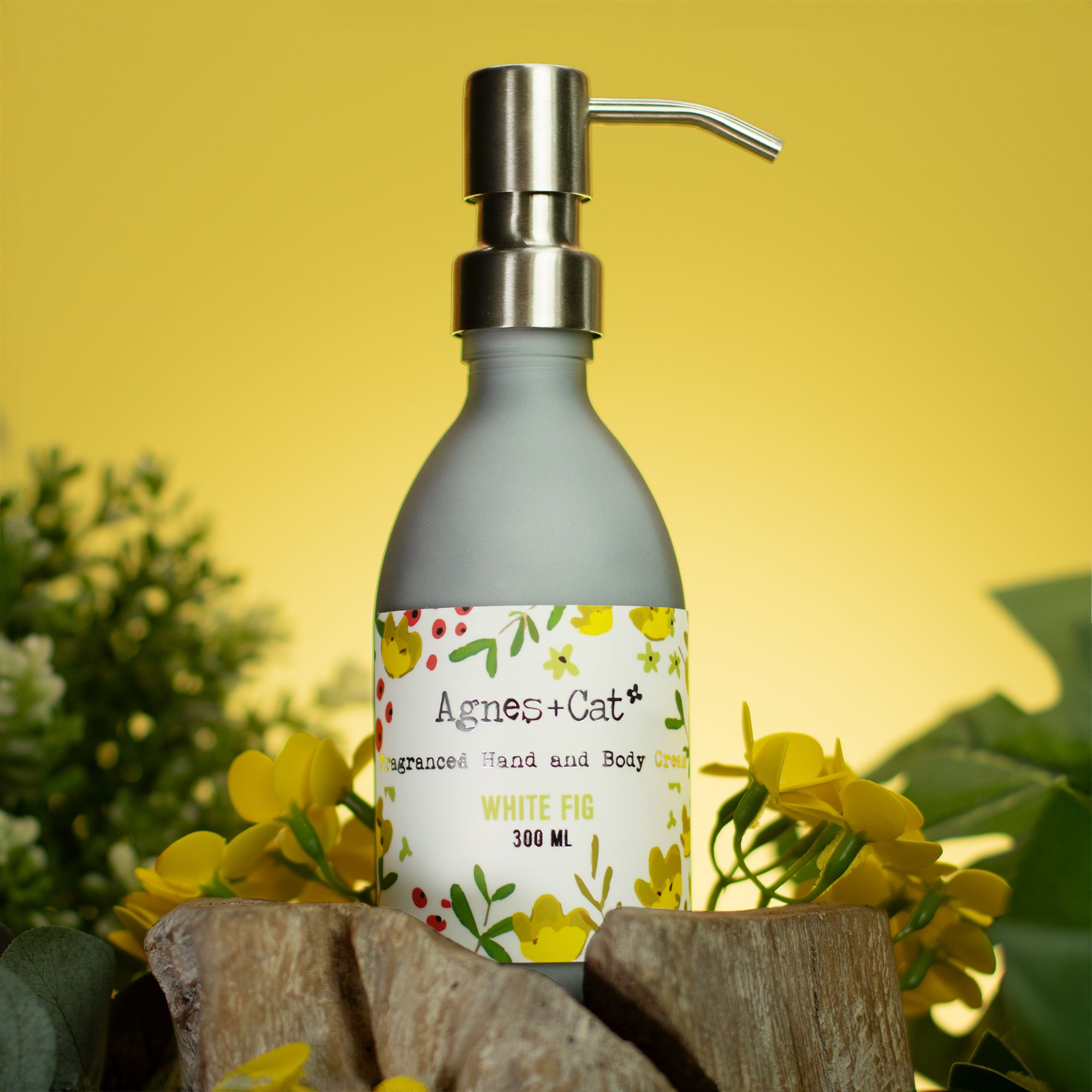 Hand- & Hudkräm - Vitt Fikon - 300ml