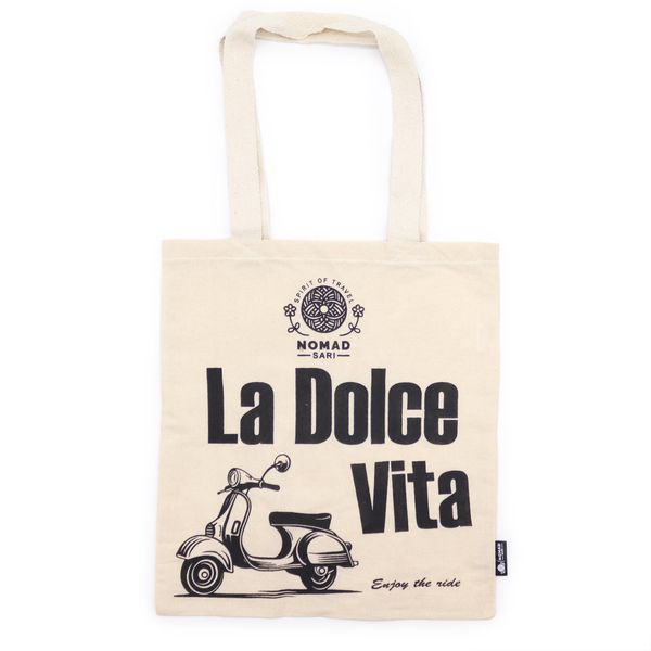 Sacos Tote Icónicos - La Dolce Vita - Natural 113g