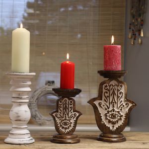 Candelabros de Madera