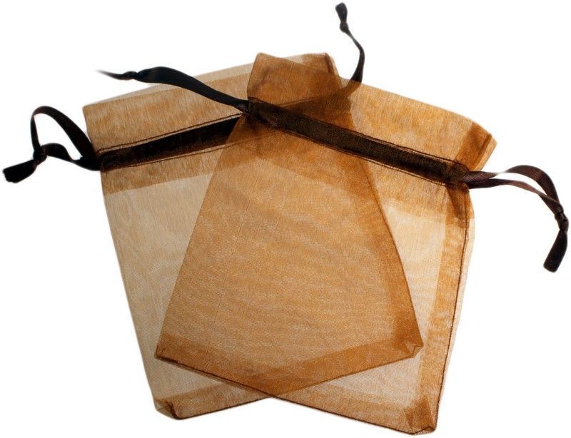 New Small Organza Bags - 6x8cm