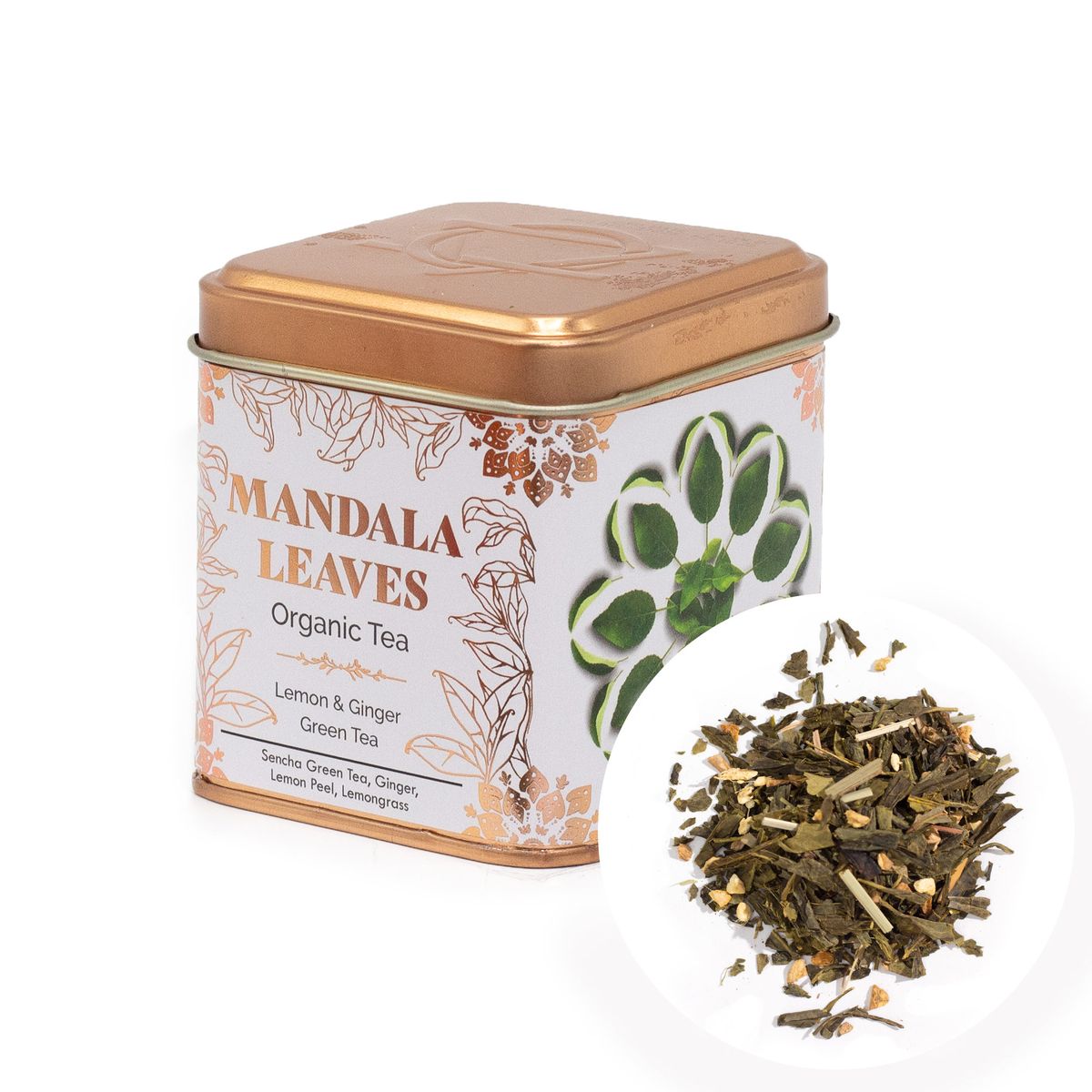 50 g de chá verde Eco Classic com limão e gengibre