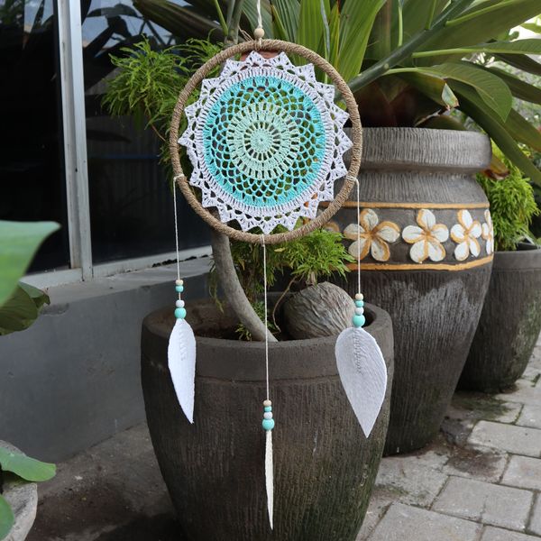 Attrape-Rêves Naturels - Grands Esprits Elémentaires Turquoise