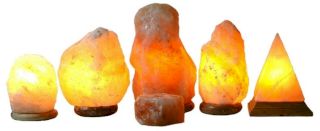 Himalayan Salt Lamps & Candle Holders