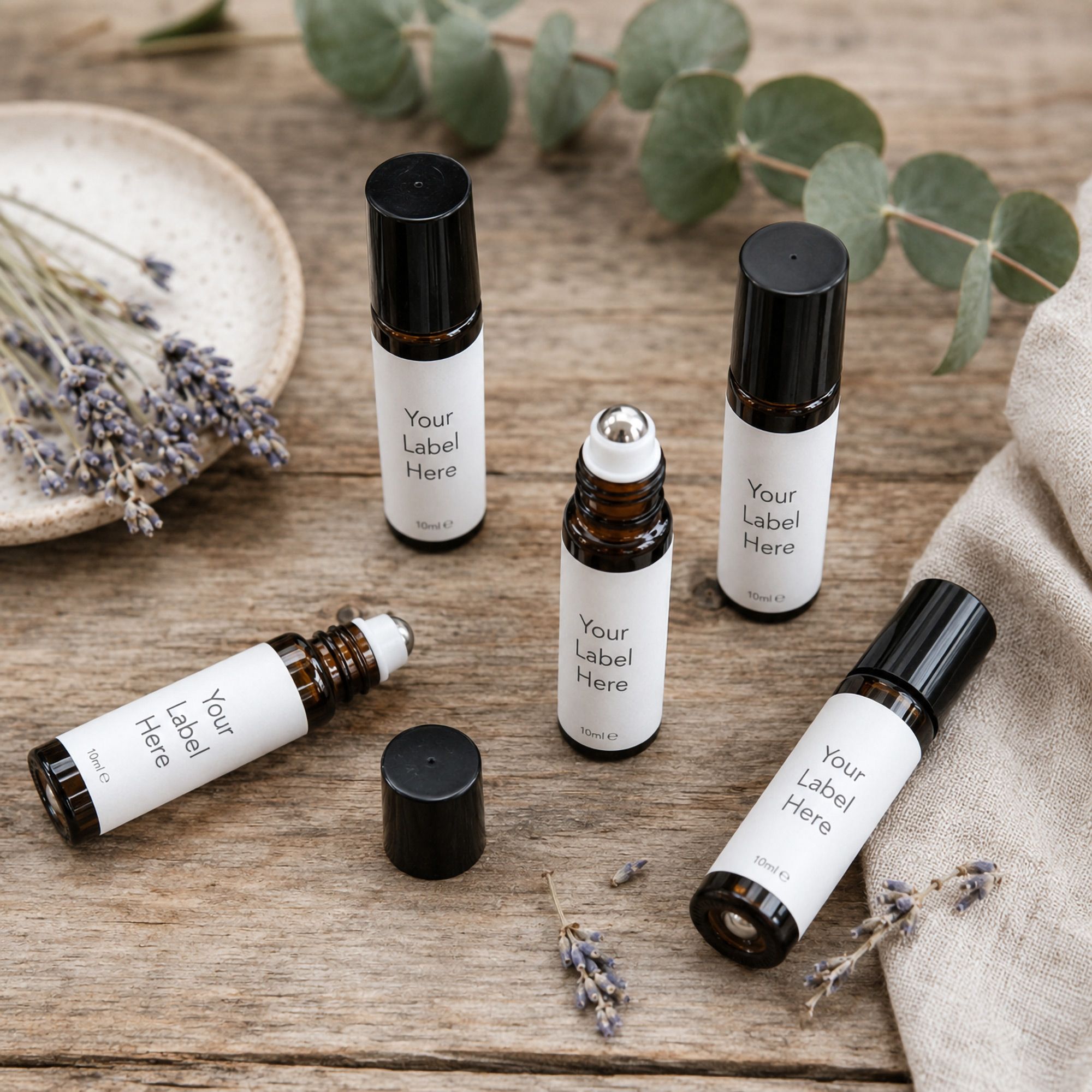 Roll On Essential Oil Blends - Unlabelled