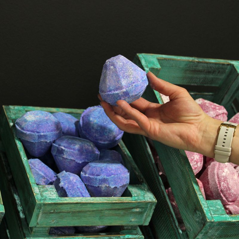 Gemstone Bath Bombs Starter Pack - Green Boxes