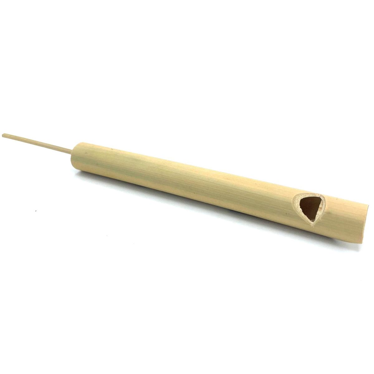 Apito para passes simples de bambu