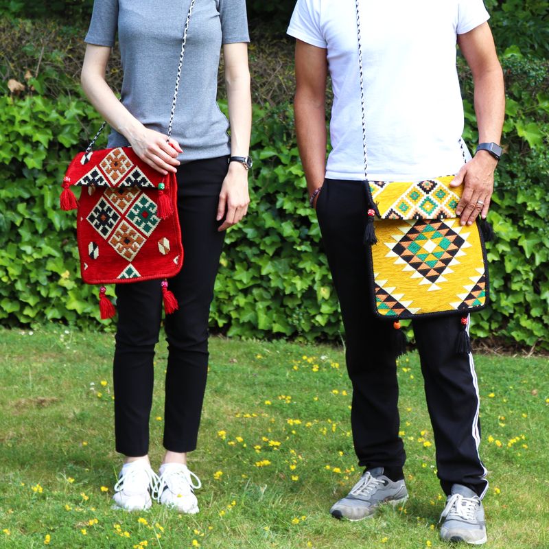 Sac Kilim - Rouge