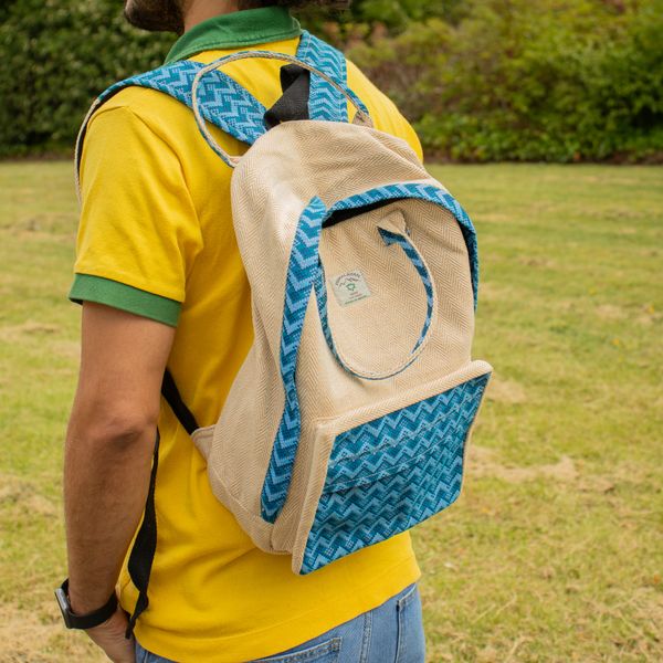 Velký Káthmándú Batoh - Dhaka Design (39x28x13cm)