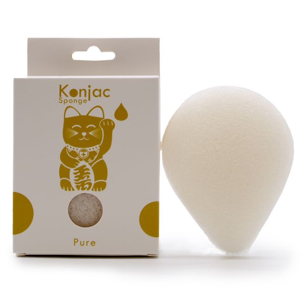 Esponja Konjac  - Natural - Pele sensível
