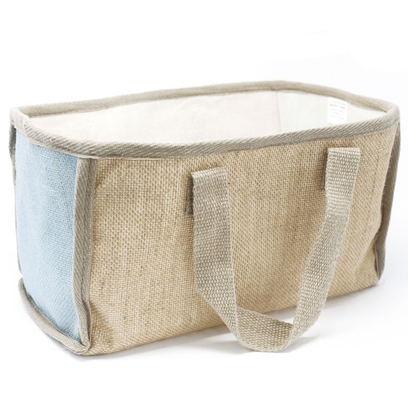 Panier Shopping Grand - Turquoise