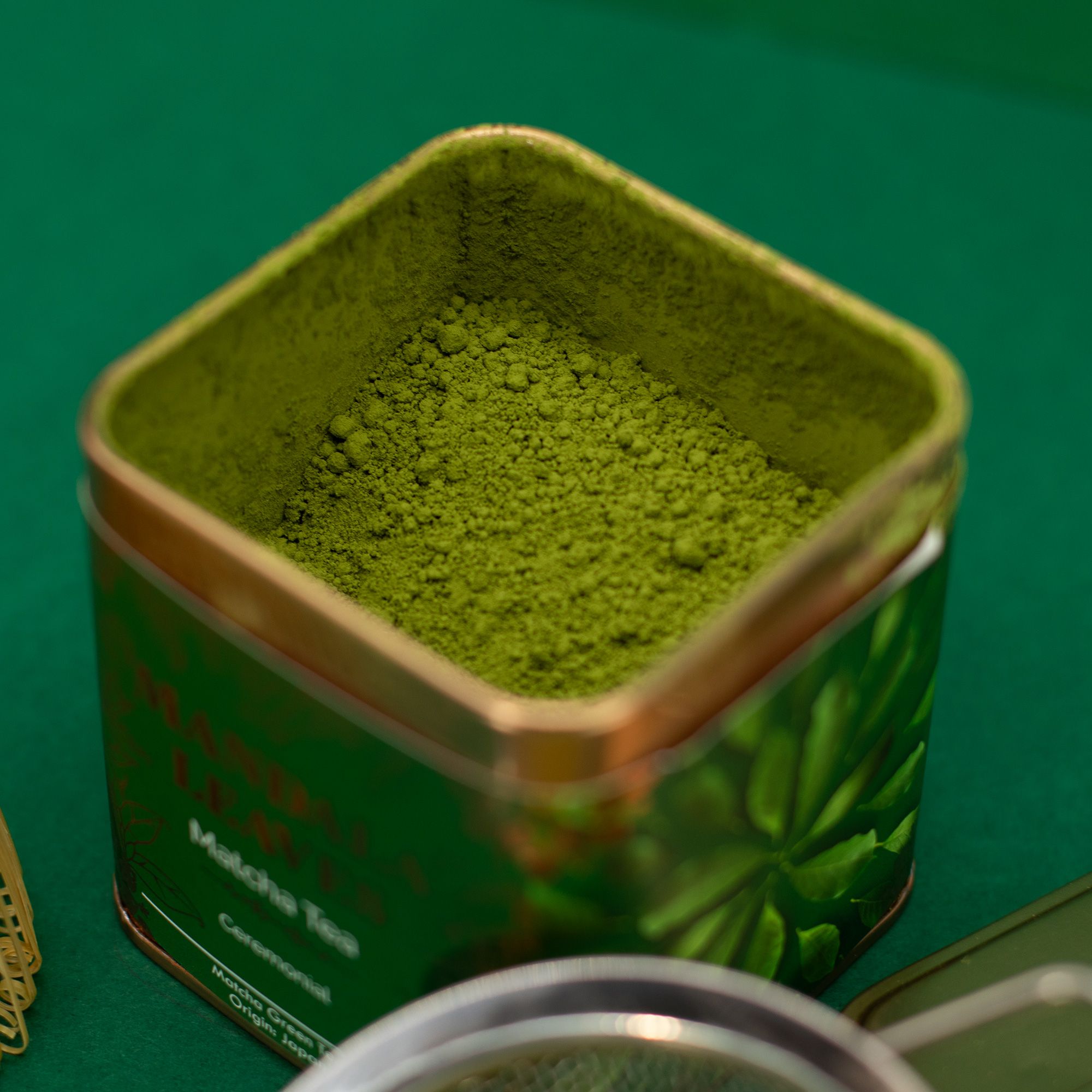 Latas 50g Matcha Orgânico Culinário