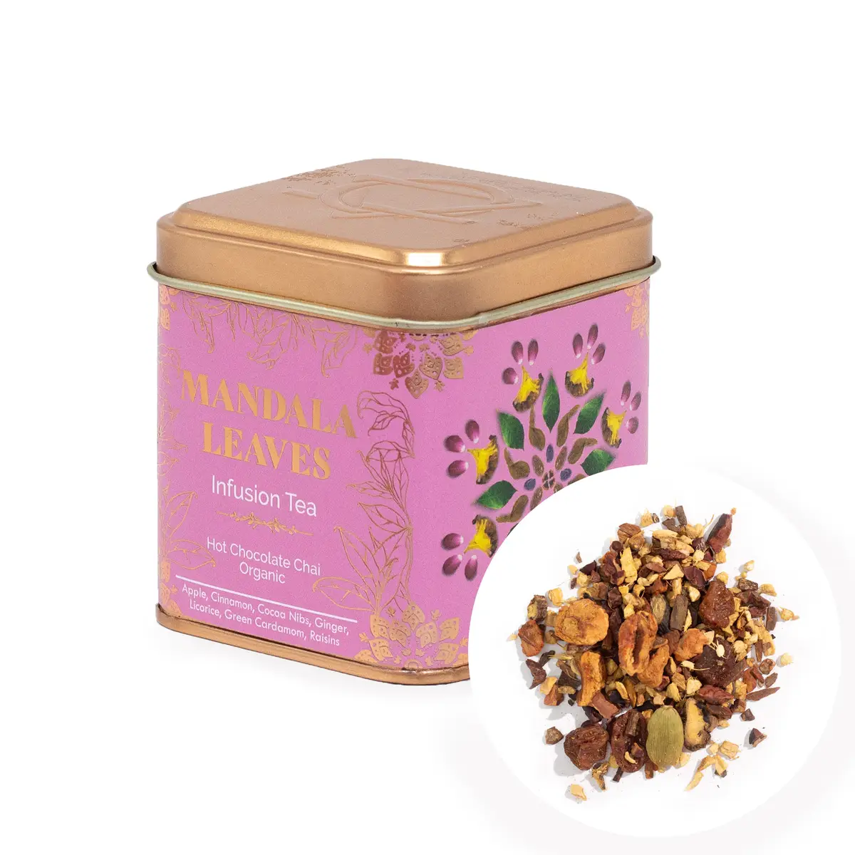 50g Organic Hot Chocolate Chai Infusion — Tea · GlowDuty apothecary