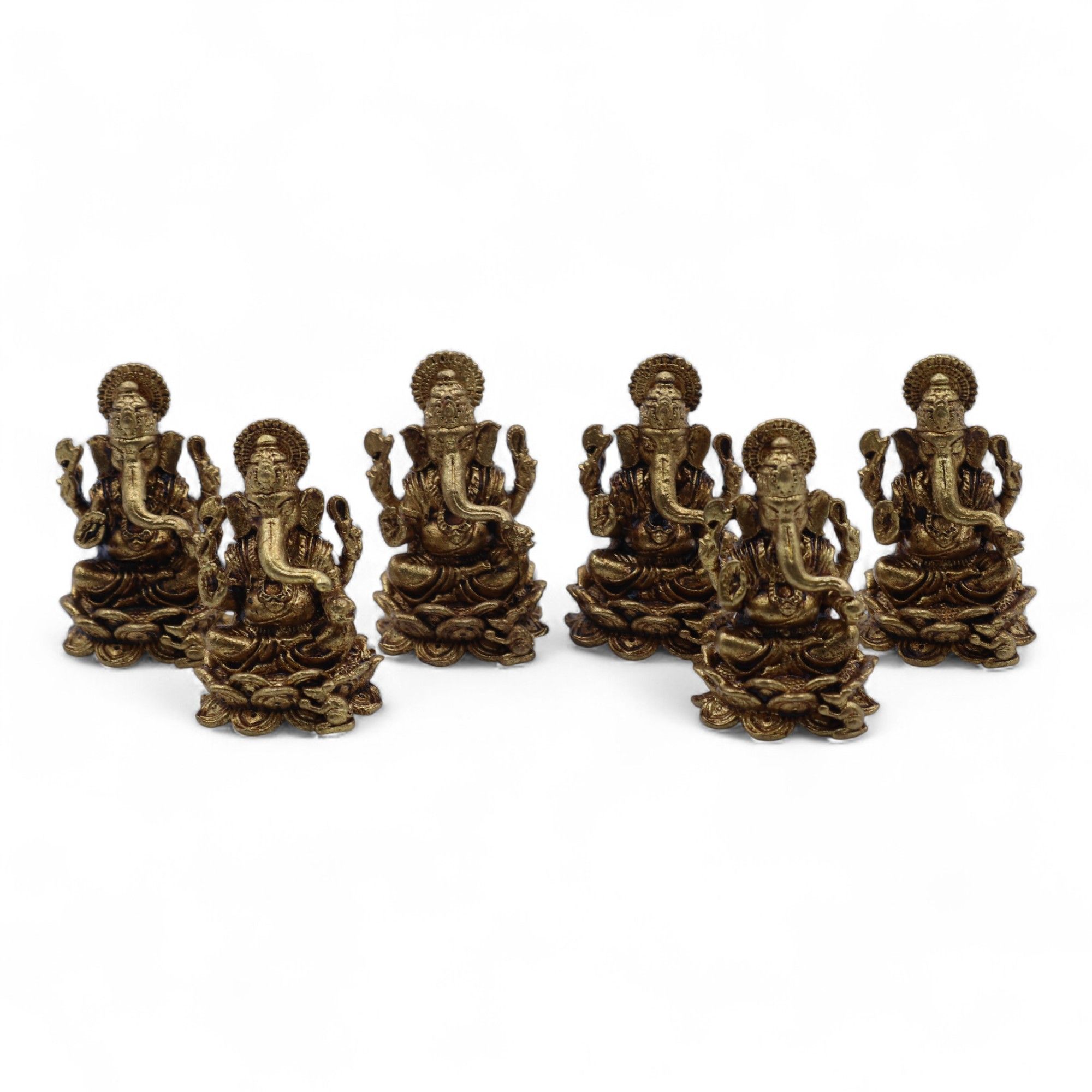 Miniatyrstaty av Guden Ganesha (22g)  - 37mm