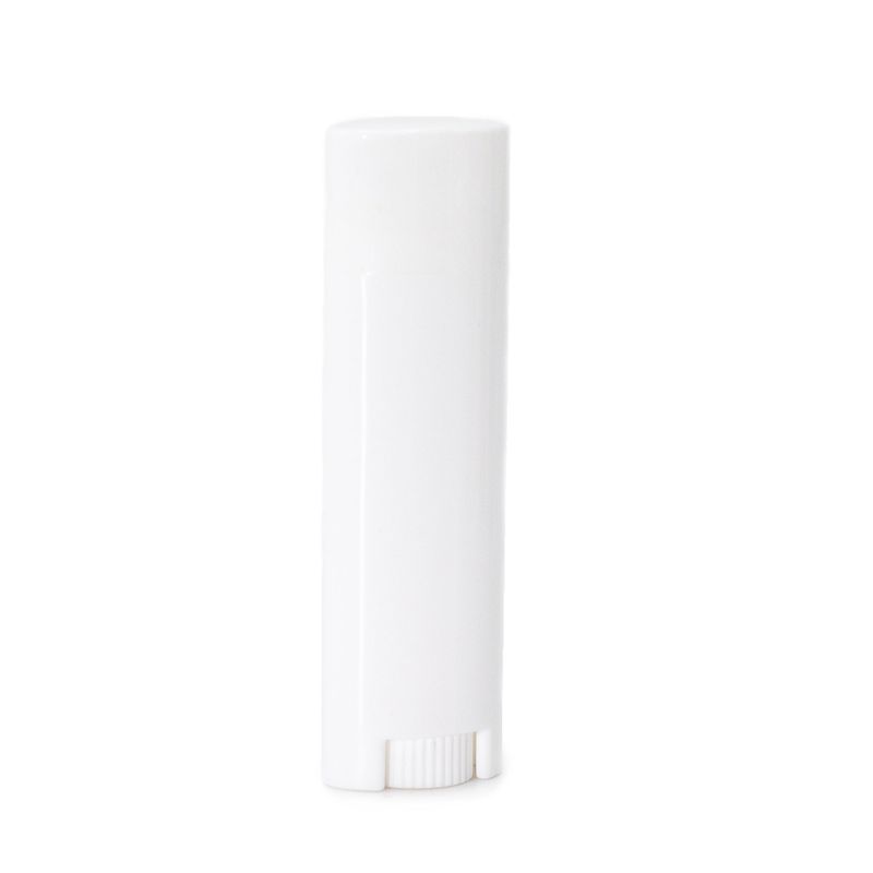 Distributeur de Rouge à Lèvres Ovale Blanc - 5gms (6.6x1.9x1.2cm)