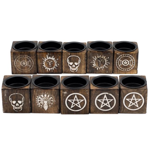 Suportes Multifuncionais em Forma de Cubo - 5x5x5 cm - Seleção de Bruxaria