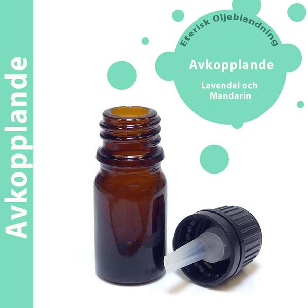 Avkopplande Eterisk Oljeblandning 10ml - Utan Etikett