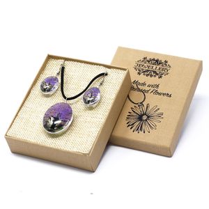 Pressed Real Flowers Jewellery