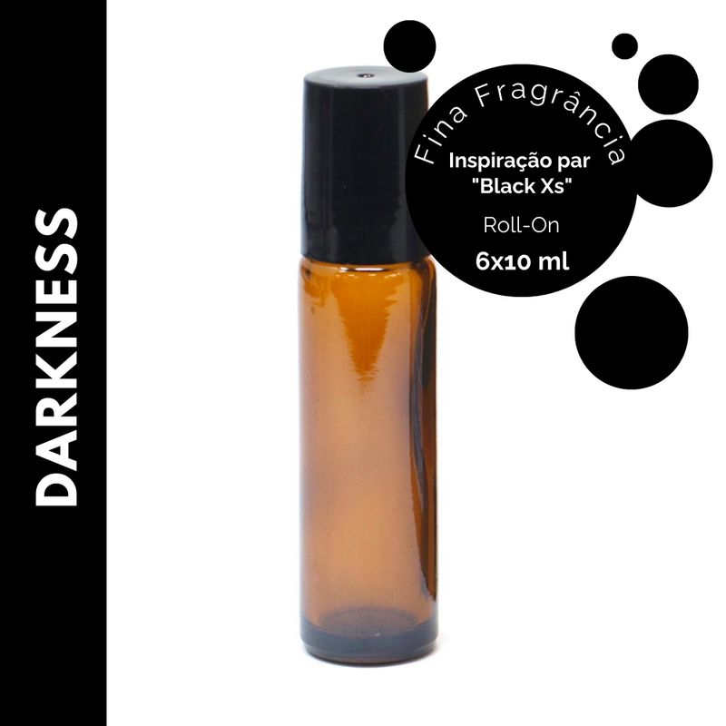 Roll-on d'Huile de Parfum 10ml - Darkness - Marque Blanche