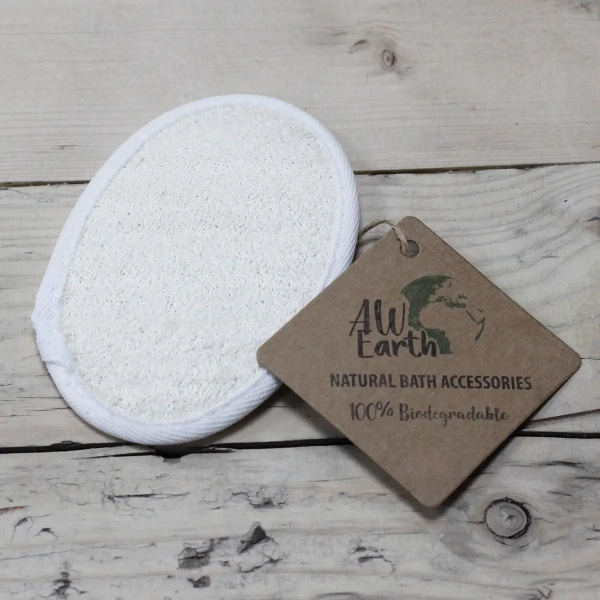Natural Loofah Body Scrubs - Oval — Body · GlowDuty apothecary