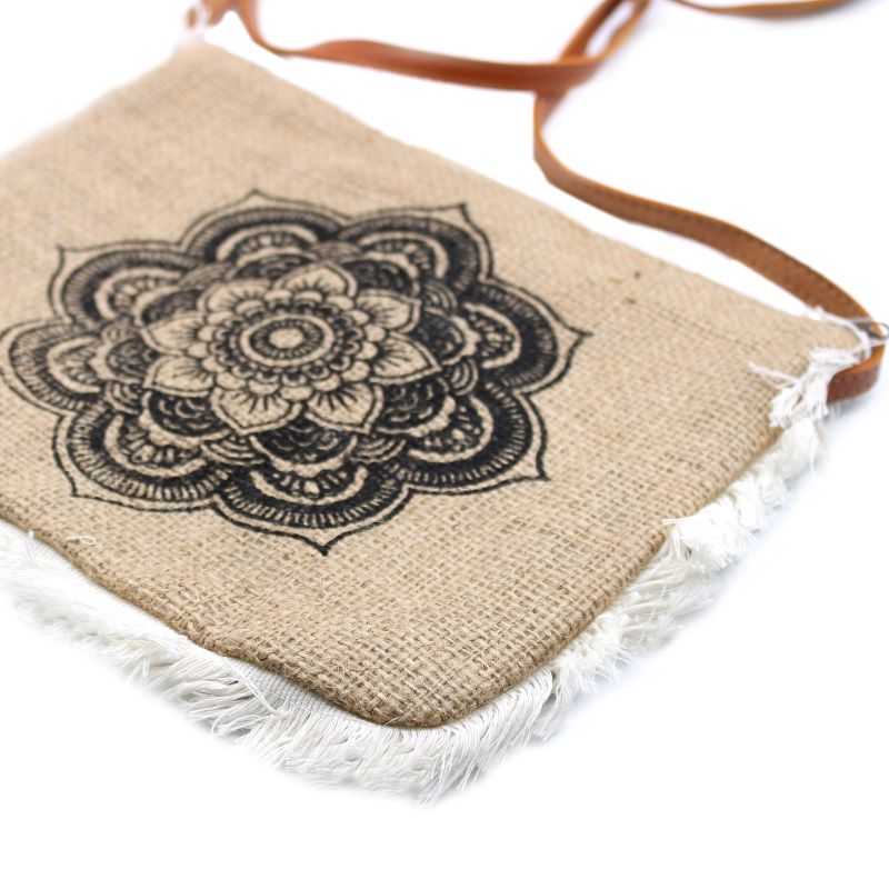 Sac à Franges Imprimé - Mandala