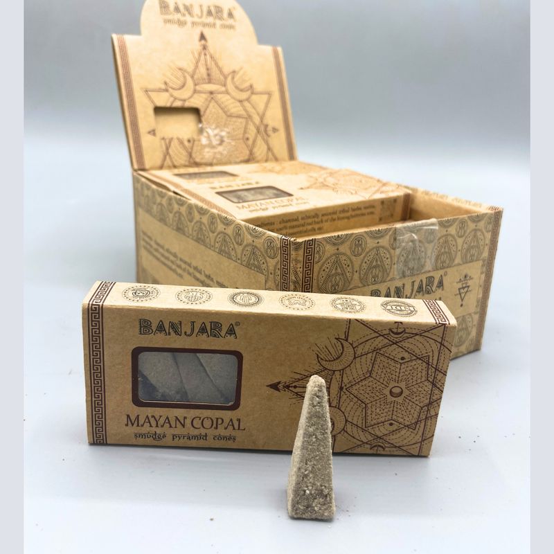 Cônes Pyramidaux Banjara Smudge - Copal Maya