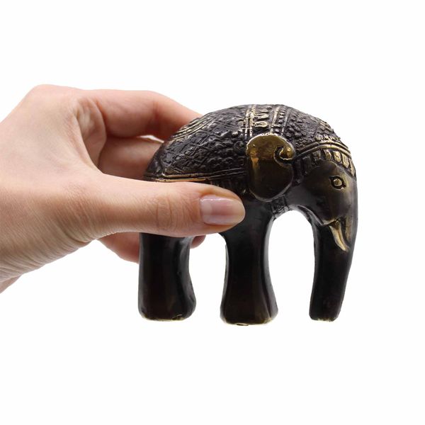 Ensemble de 3 Eléphants d'Art