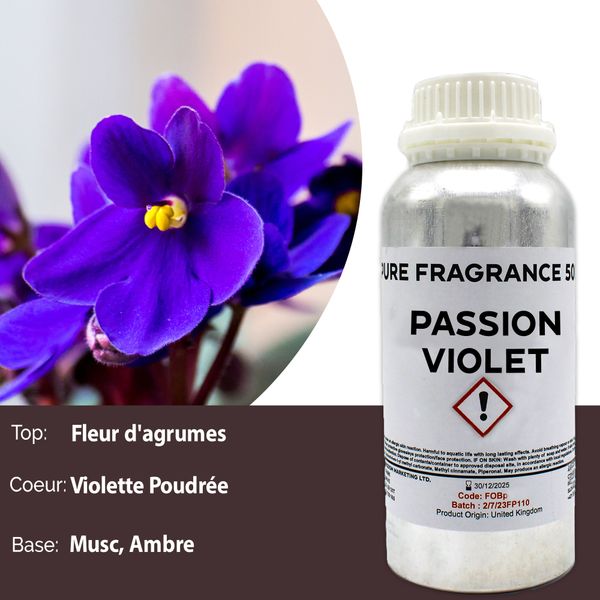 Huile de Parfum Pure Passion Violette - 500ml